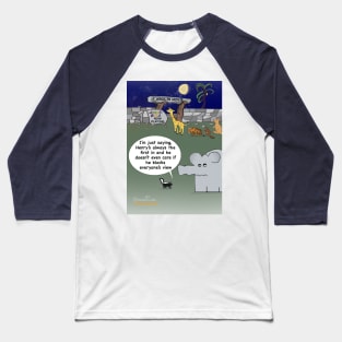 Enormously Funny Cartoons Blocking the View Baseball T-Shirt